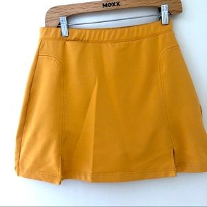 Yellow Adidas skort